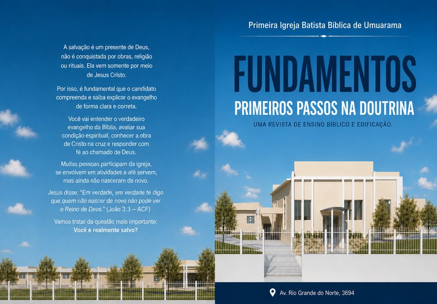 Capa do curso Fundamentos: Primeiros Passos na Doutrina